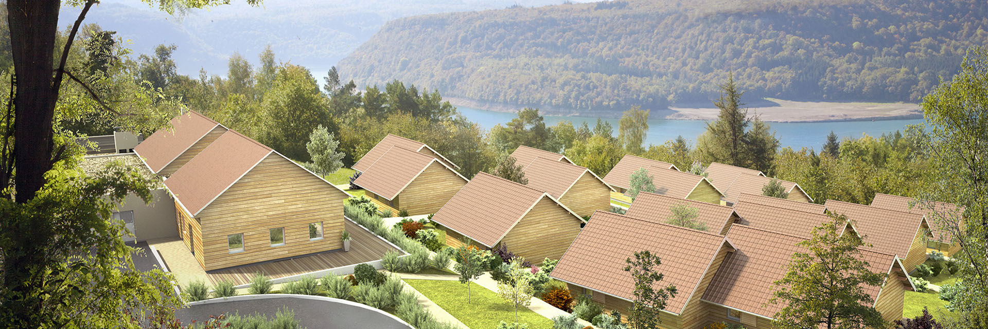 Les Chalets Du Lac De Vouglans Village Vacances Cap France