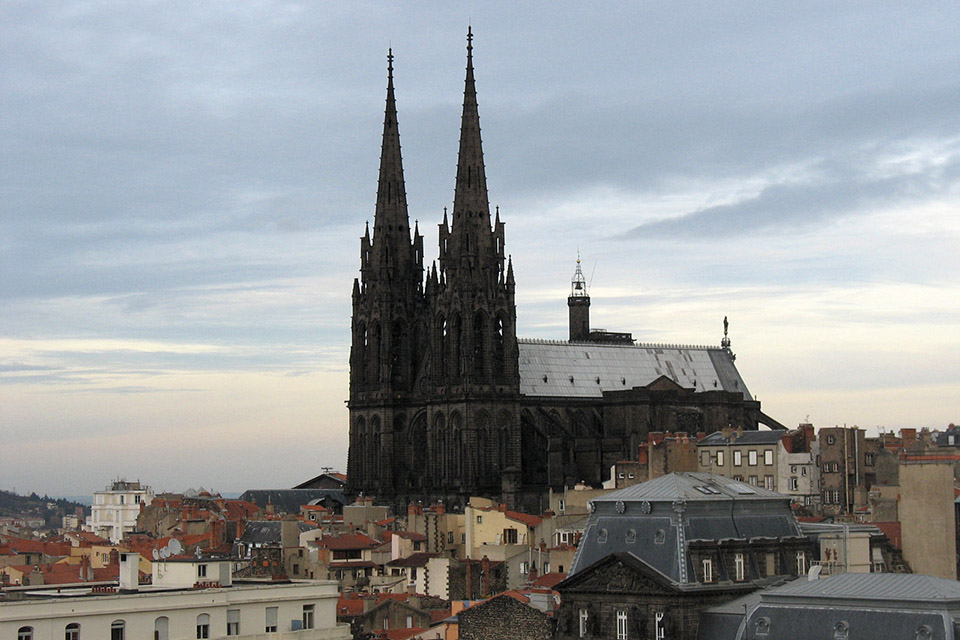 La Cathédrale Notre-Dame-de-l'Assomption, à Clermont-Ferrand