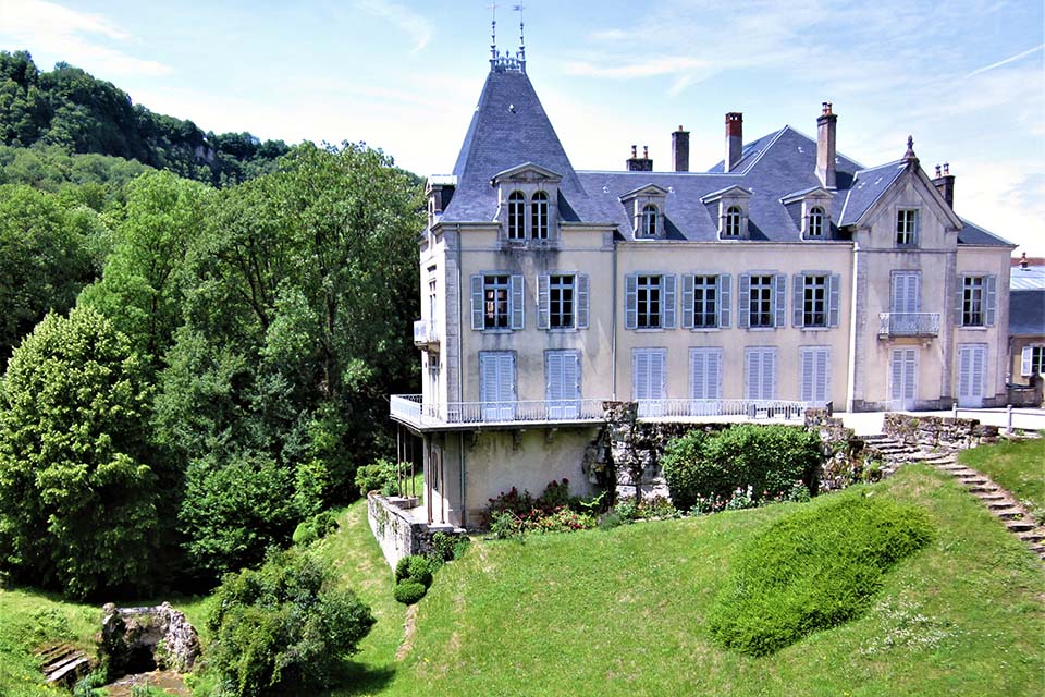 Le château de Vaux-sur-Poligny